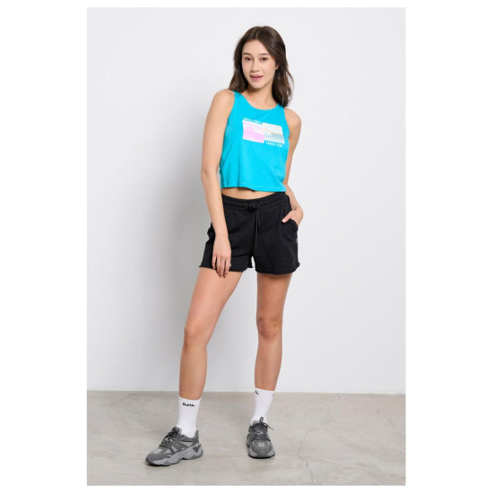 Bodytalk Γυναικεία αμάνικη μπλούζα Crop Top